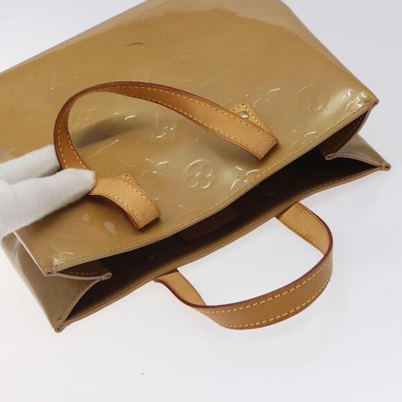 LOUIS VUITTON Monogram Vernis Reade PM Hand Bag Noisette M91334 - Picture 6 of 12